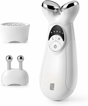 Lifetrons Beauty Ultra Facial Lift - with Microcurrents & Light Therapy 3-in-1 System EP-400D
