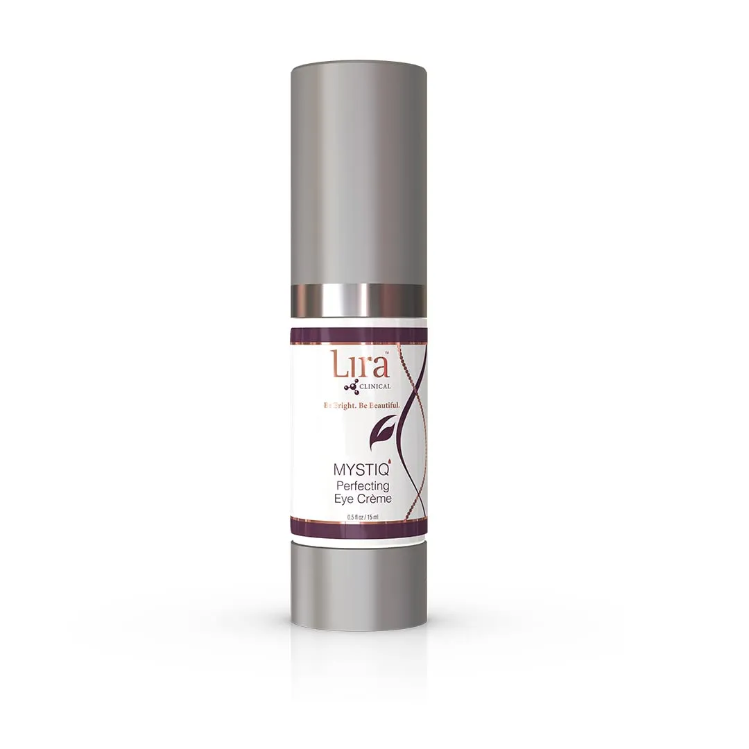 Lira Clinical MYSTIQ Perfecting Eye Cream - Lifting Anti Aging Eye Cream with Collagen Peptides - 0.5 fl oz