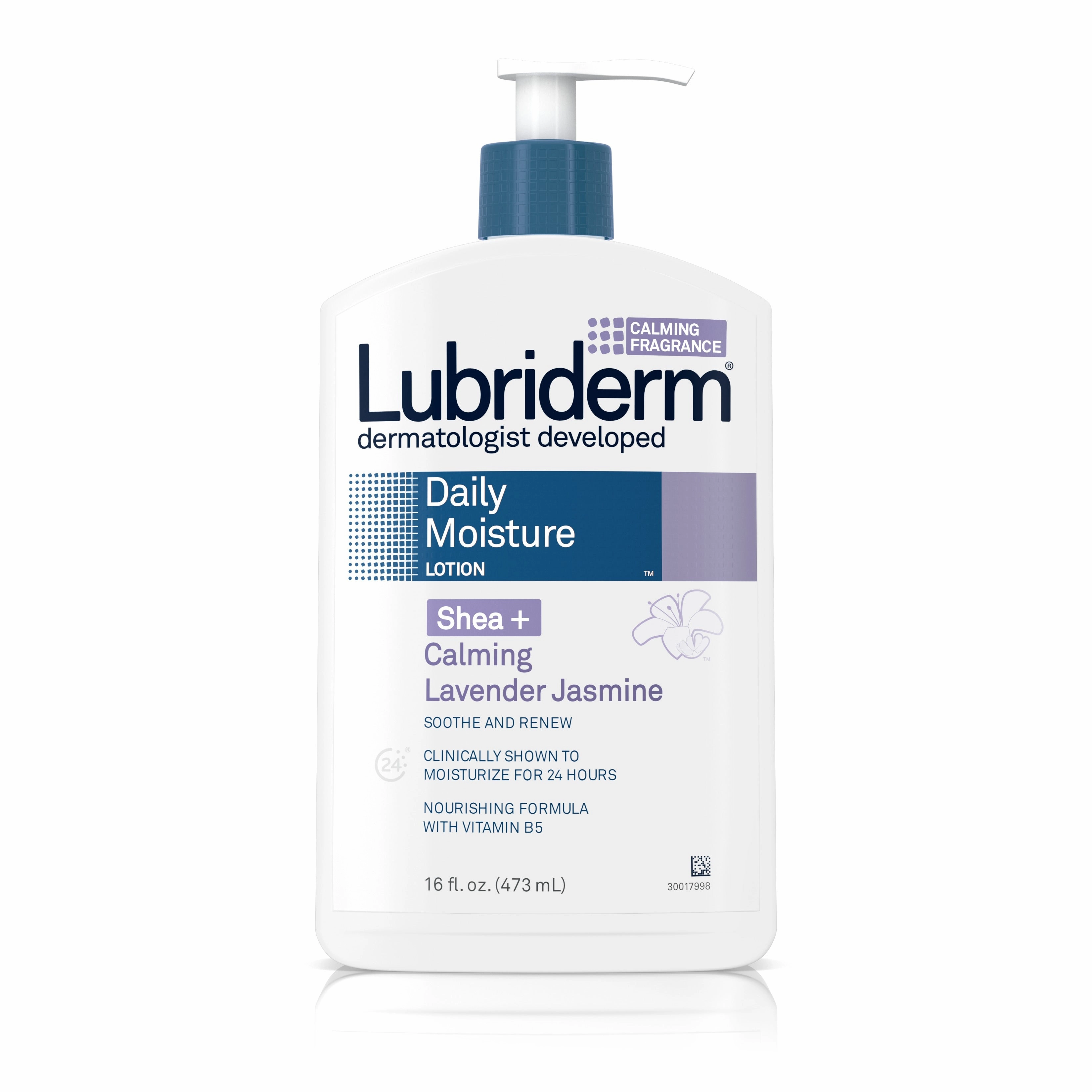 Lubriderm Daily Moisture Lotion, Shea   Calming Lavender Jasmine