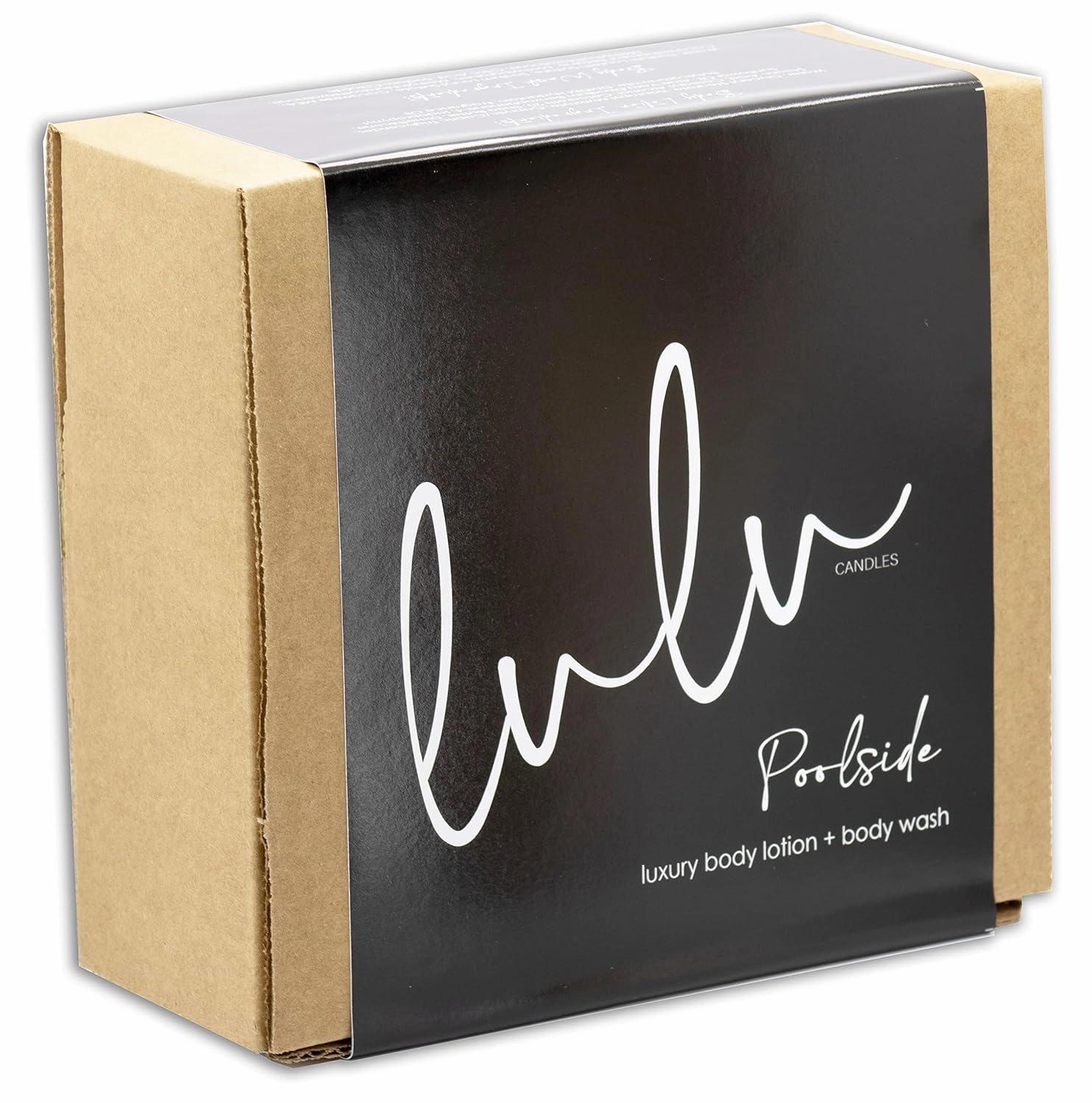 Lulu Candles, After Dark - Mahogany Teak, Revitalizing Body Wash & Nourishing Body Lotion, 2-Piece Set, Full Size - 16 Fl Oz.