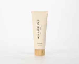   Lux Unfiltered N°14 Sculpting, Firming, & Conditioning Body Cream for Women - Firming Body Lotion with Peptide Blend & Caffeine - Tones, Sculpts, & Hydrates - Vegan & Cruelty Free - Sandstone