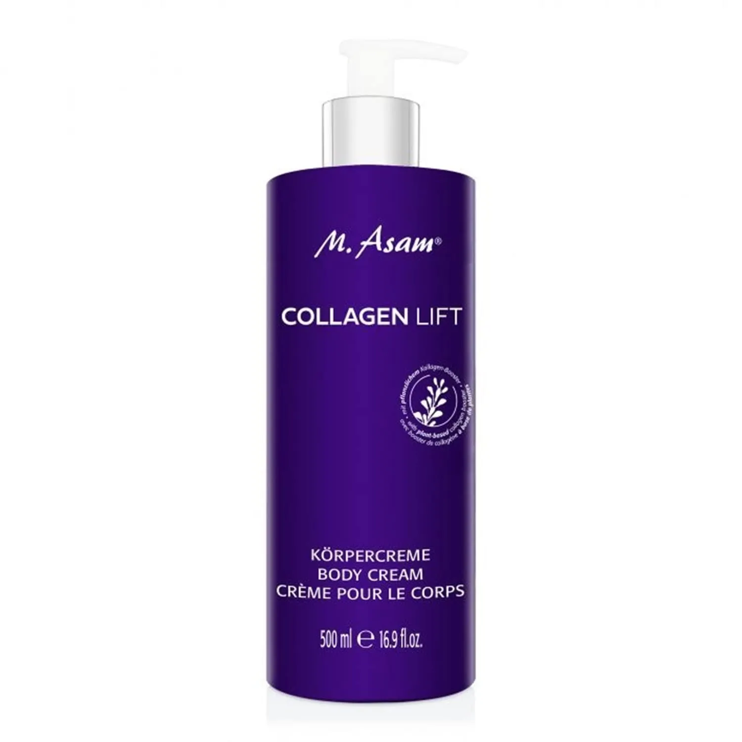M. Asam Collagen Lift Body Cream XXL – Anti-Aging Body Cream with Collagen for the entire Body, Supports collagen synthesis and helps improve resilience & elasticity, 16.9 Fl Oz
