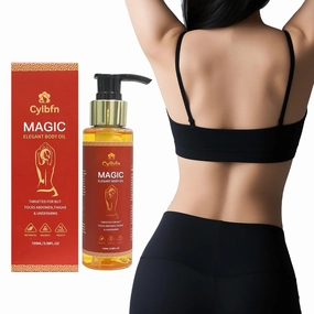 Magic Body Firming Oil – Hydrating Shower Oil & Skin So Soft Treatment with magic body oils – Firming Body Lotion Alternative for Arms, Chest, Thighs – Infused with Vitamin E, Rosehip & Almond Oils
