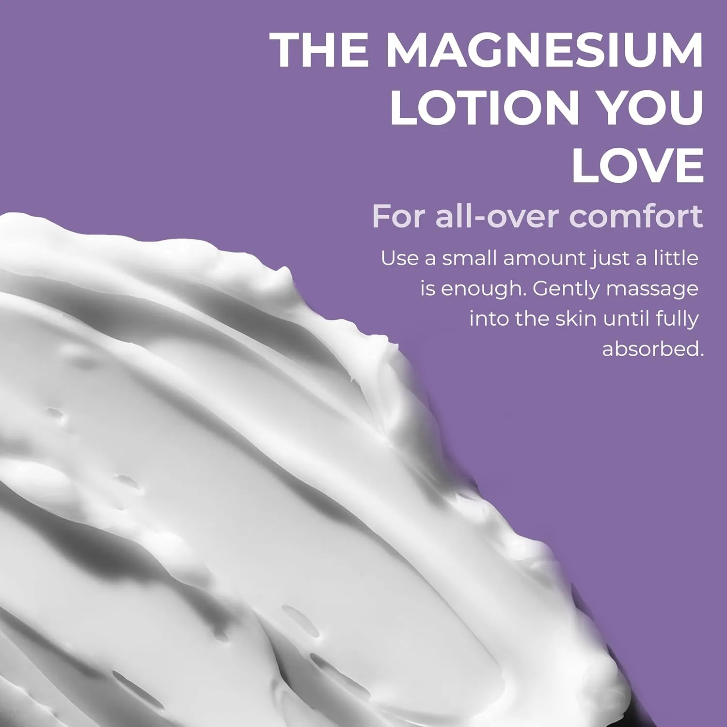 Magnesium Cream for Sleep, Kids, Muscle Soreness & Cramps Relief with Shea Butter, Coconut Oil, Aloe, Vitamin E - Topical Magnesium Cream for Calm & Relaxation - Lavender - 4fl oz - USA Made