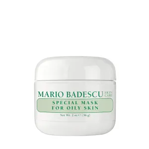 Mario Badescu Clay Face Mask for Men and Women, Pore Minimizer Skin Care Facial Mask Formulated with Nutrient-Rich Key Ingredients, Purifying and Hydrating Clay Mud for Face