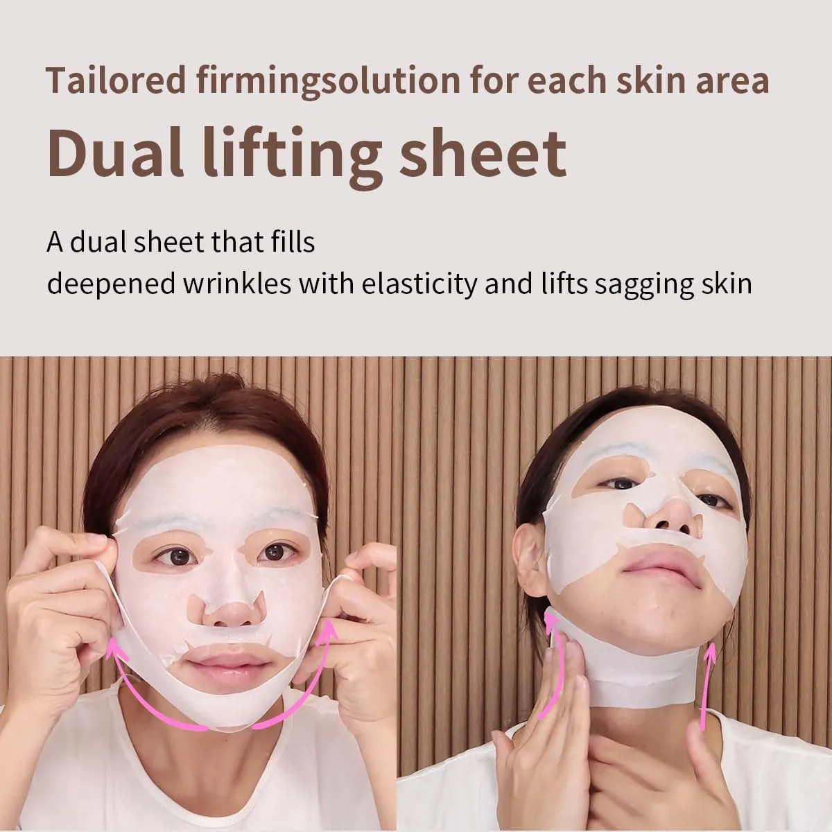 Mediheal Retinol Collagen Ampoule Lifting Mask (10 Counts) forV Line Mask, Anti-Aging - Helps Reduce Fine Lines & Wrinkles, and Smoothens Skin