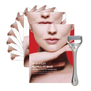 MEDITHERAPY Wrinkle-fit Mask   Facial Roller, Collagen Mask, Lifting Sagging Skin, Hydrating, Improving Elasticity, Glass Skin, Korean Skincare