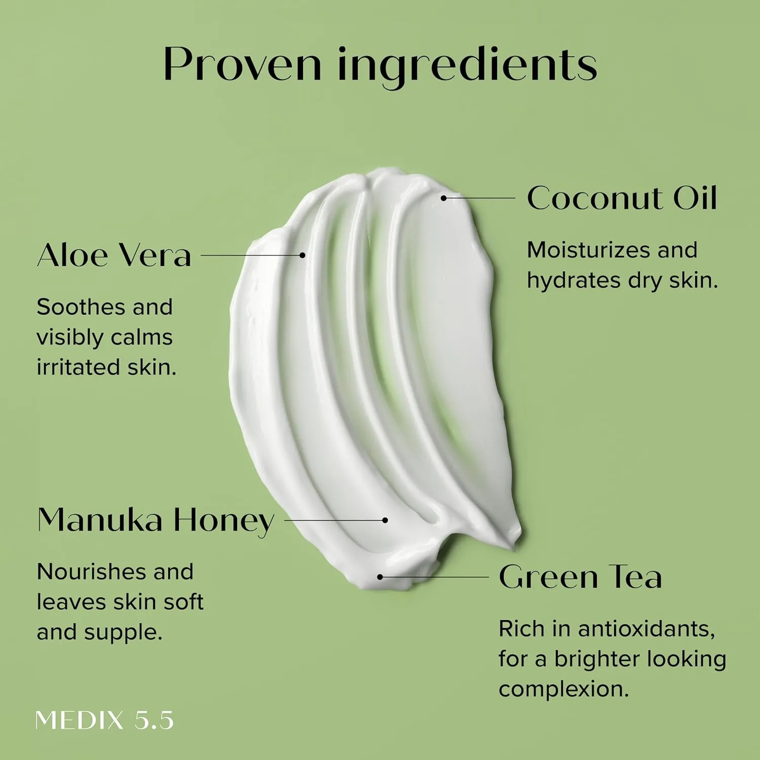 Medix 5.5 Argan Oil   Coconut Oil Skin Care Set Moisturizer Cream Body & Face Lotion | Firming Body Lotion Set Reduces Look Of Wrinkles, Cellulite, Dry Skin, & Uneven Skin Tone For Women, 2PC Bundle