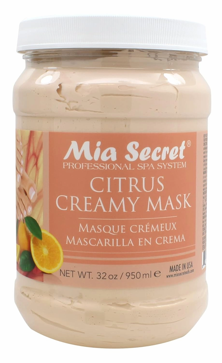 Mia Secret SPA&BODY Creamy Mask (Citrus, 32oz)