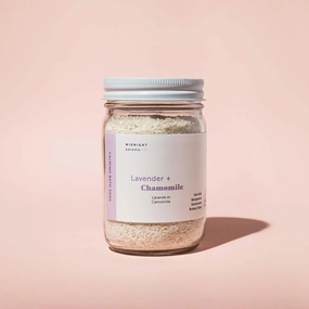Midnight Paloma Lavender   Geranium Bath Soak, 12 oz