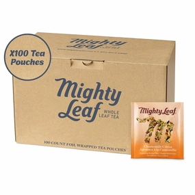 Mighty Leaf Chamomile Citrus Tea, 100 Tea Pouches