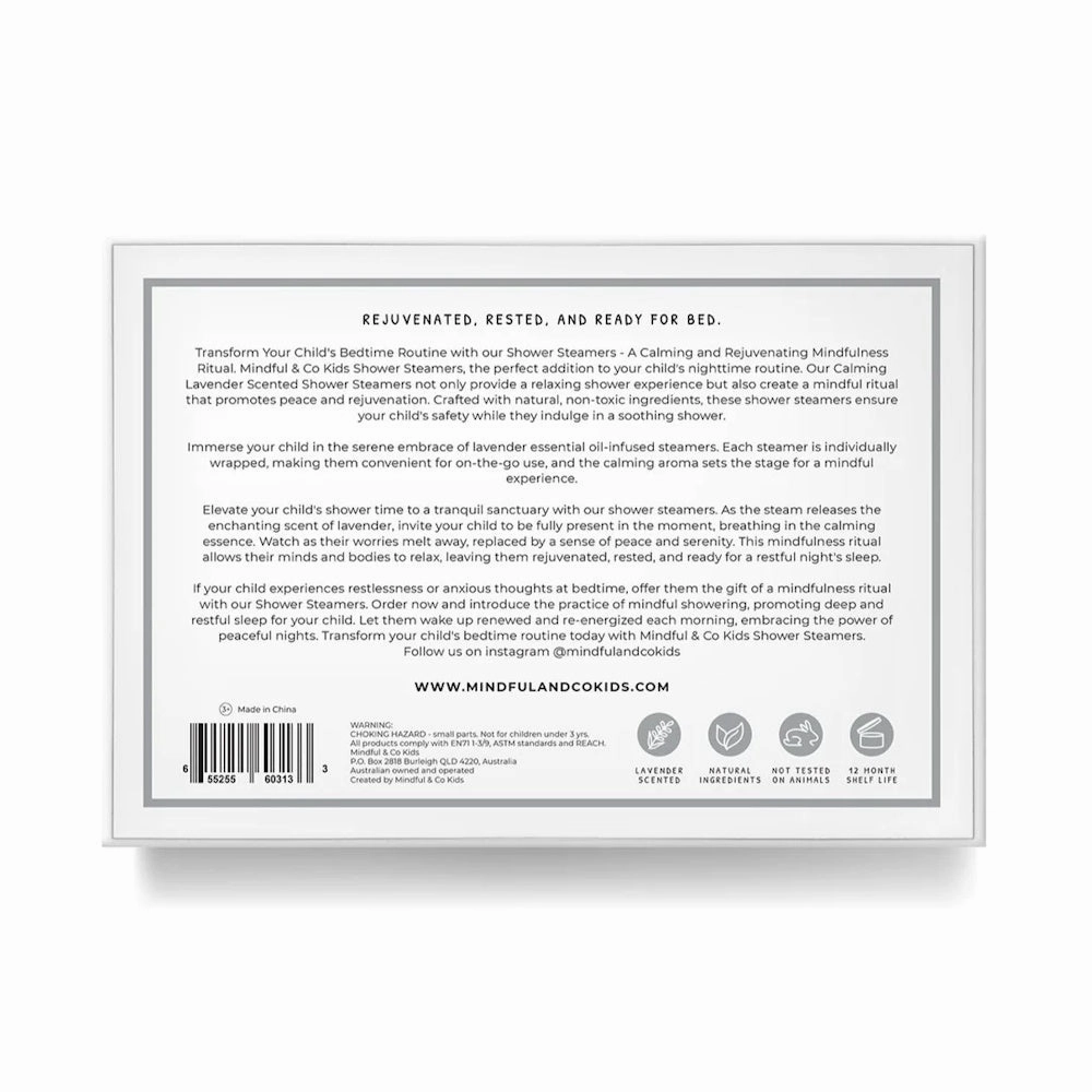 Mindful & Co - Sensory Shower Steamer