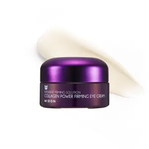 MIZON Collagen Power Firming Eye Cream, Collagen, Anti-wrinkle, elastin booster, Moisturizing, skin elasticity with Hyaluronic Acid. (25ml, 0.84 FL oz)