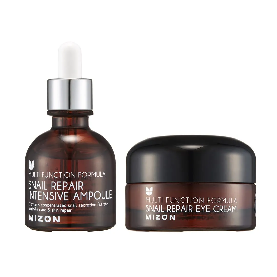 MIZON Snail Line Snail repair eye cream 25ml   Snail intensive Ampoule