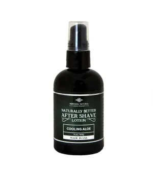 MNSC Cooling Aloe After Shave Lotion - Naturally better premium After Shave Balm that Soothes, Moisturizes, and Invigorates - Made in USA