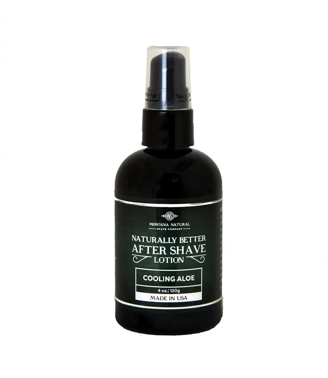 MNSC Cooling Aloe After Shave Lotion - Naturally better premium After Shave Balm that Soothes, Moisturizes, and Invigorates - Made in USA