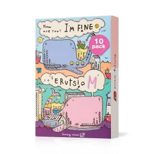 Moisture Mask Pack Plus - K-beauty Face Mask - Hydrating Sheet Mask with Hyaluronic Acid, Aloe Vera, Collagen - Korean Skincare - 10 Sheets (28g each)