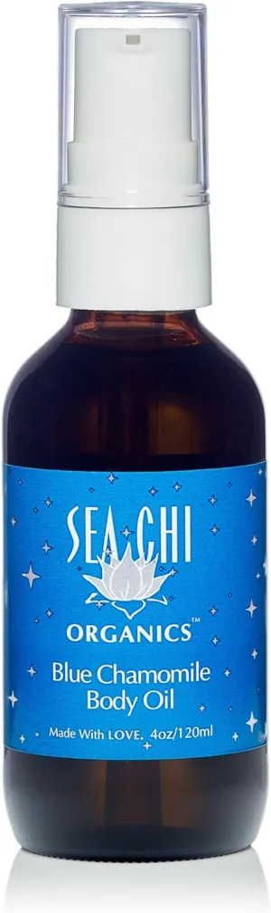 Moroccan Blue Chamomile Body Oil 4oz/120ml
