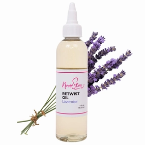 NappStar Retwist Oil, Lavender Scented Smell Good Loc Oil, Aromatic Hair Care for Dreadlocks with Moisturizing Base, 4 Fl Oz