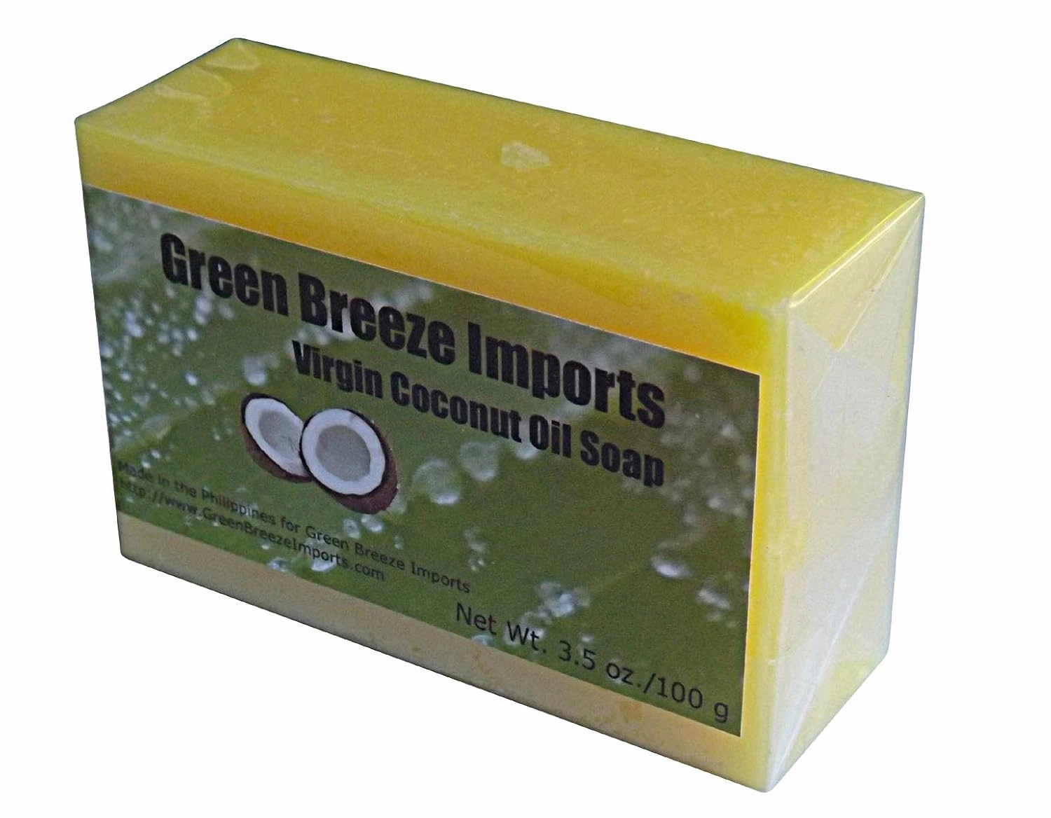 Natural Aloe Vera Virgin Coconut Oil Soap (4-pack)