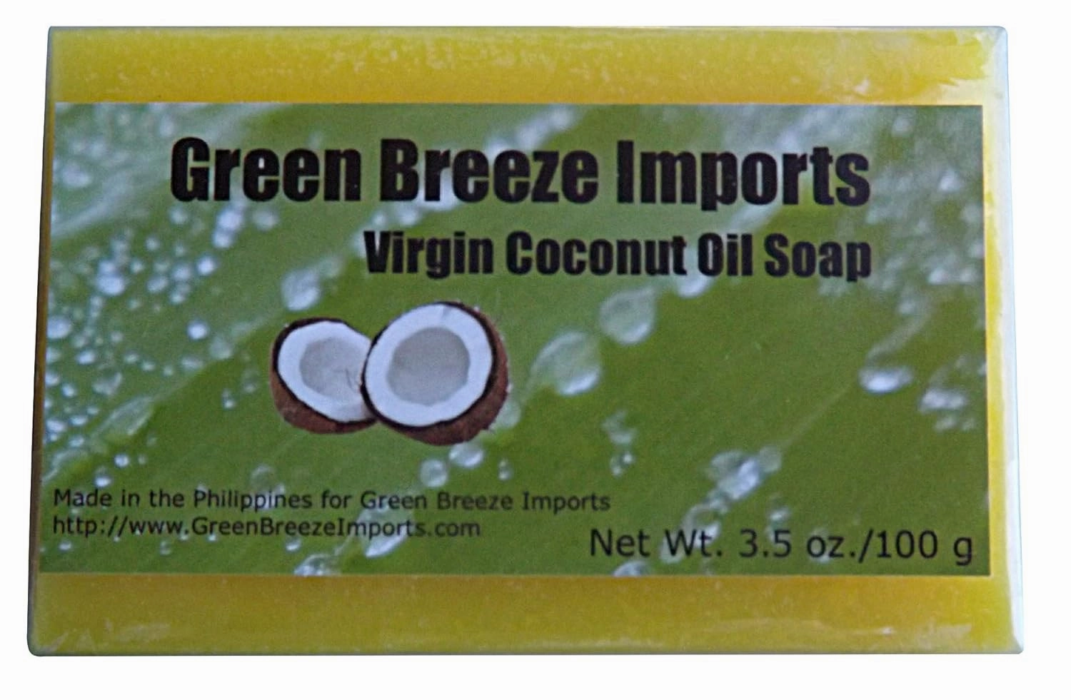 Natural Aloe Vera Virgin Coconut Oil Soap (4-pack)