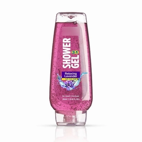 Naturals 3 in 1 Relaxing Lavender Shower Gel For Hair Face And Body 250 ml