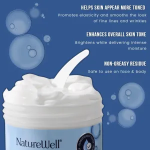 NATURE WELL Clinical Retinol & Vitamin C Moisturizing Cream Skincare Bundle for Face, Body, & Hands, Anti-Aging, Hydrating, Non-Greasy