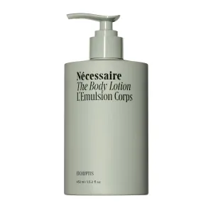Nécessaire The Body Lotion with Pump. Eucalpytus. Multi-Peptide Firming Lotion to Moisturize, Firm, Strengthen. 2.5% Niacinamide, Vitamin C/E   Omega 6/9. 450ml / 15.2 fl oz