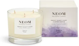 NEOM - Candle, 3 Wick | Lavender, Basil & Jasmine | Scented Candles for Home | Luxury Aromatherapy Candles | Essential Oil Candles | Calm & Relax | Signature Sleepy Scent