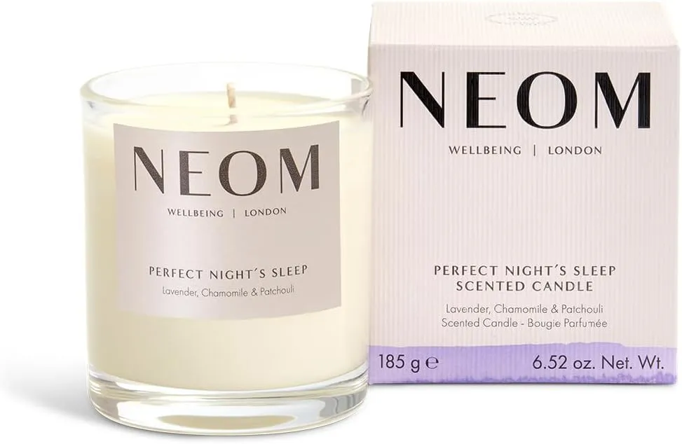 NEOM- Lavender, Chamomile & Patchoui Candle (1 Wick)