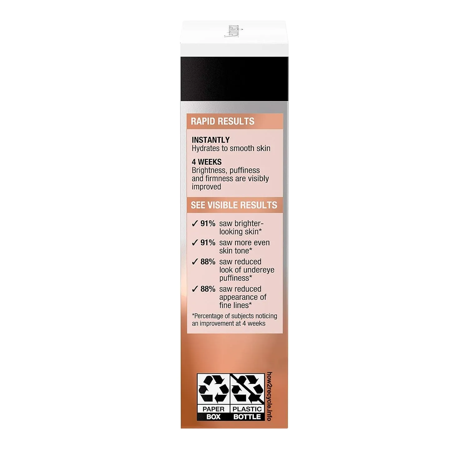 Neutrogena Rapid Firming Peptide Eye Cream: Depuffing, Brightening, Hydrating, Fragrance-Free, 0.5 fl. oz