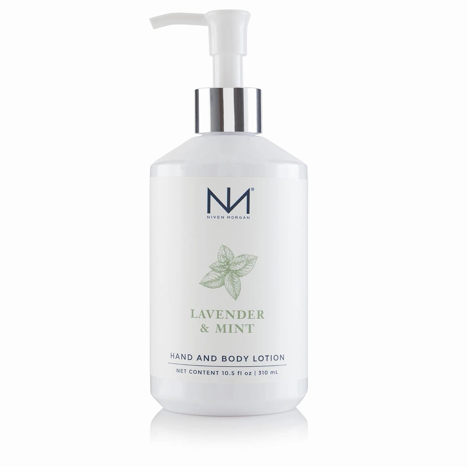 Niven Morgan Lavender & Mint Hand and Body Lotion 10.5 Fl.oz