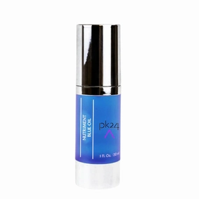 Nutriment Blue Oil Moisturizing Face Oil. Optimizes skin’s natural barrier function and reprograms dry skin for long-lasting softness and immediate comfort. 1 Oz.