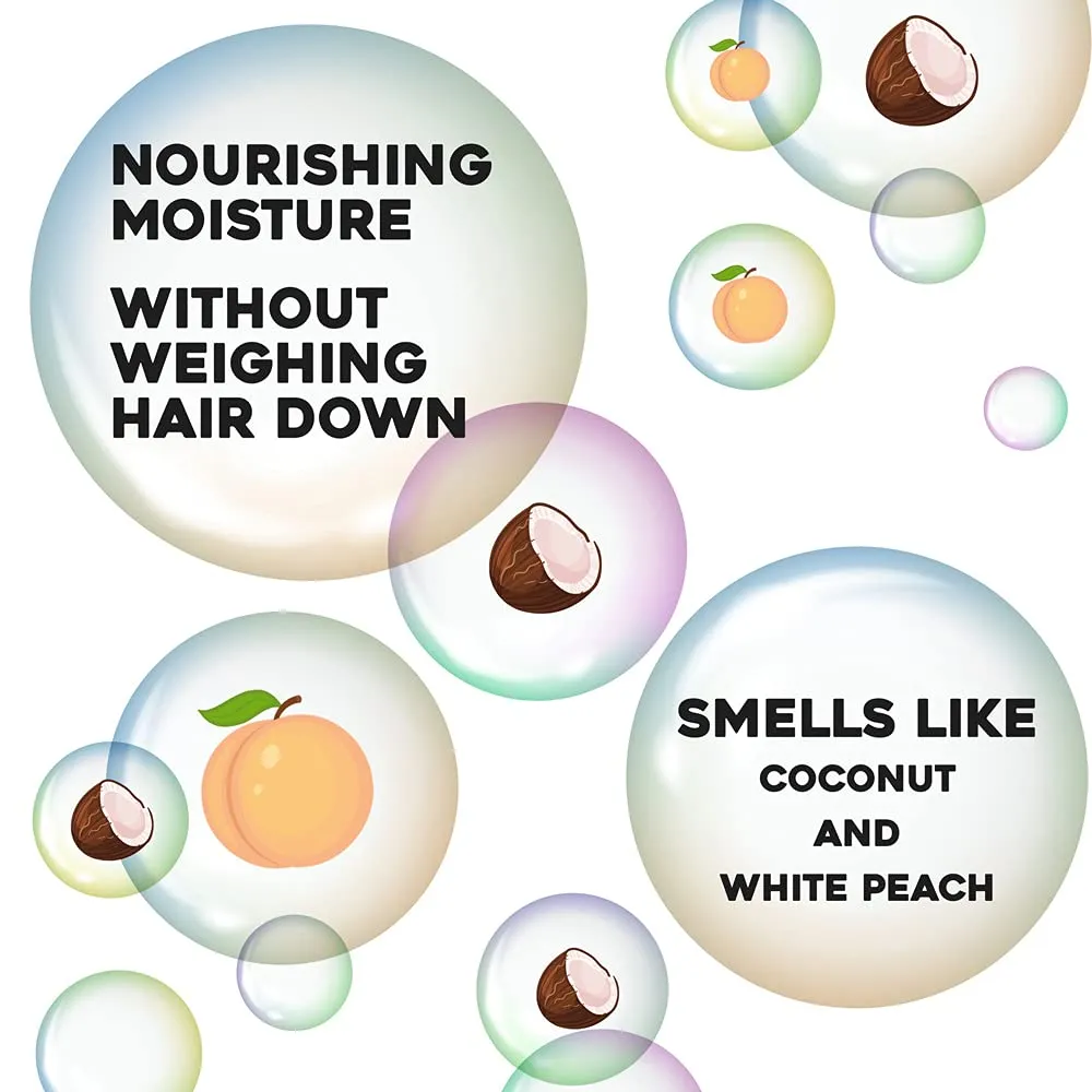 OGX Nourishing   Coconut Oil Weightless Hydrating Oil Hair Mist, Lightweight Leave-In Hair Treatment with Coconut Oil & Bamboo Extract, Paraben & Sulfate Surfactant-Free, 4 fl oz (Pack of 2)