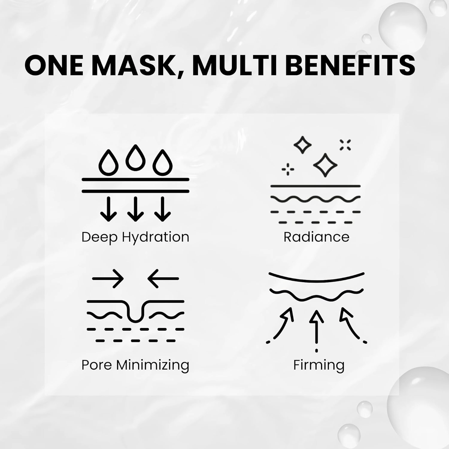 OHMYPURE Vegan Mucin Lifting Hydrogel Collagen Face Mask 10 ea Ultimate Hydration, Improves Skin Texture, Affordable Luxury, Glowing Skin, Reduces Fine Lines & Wrinkles, Made in Korea (10, Vegan)
