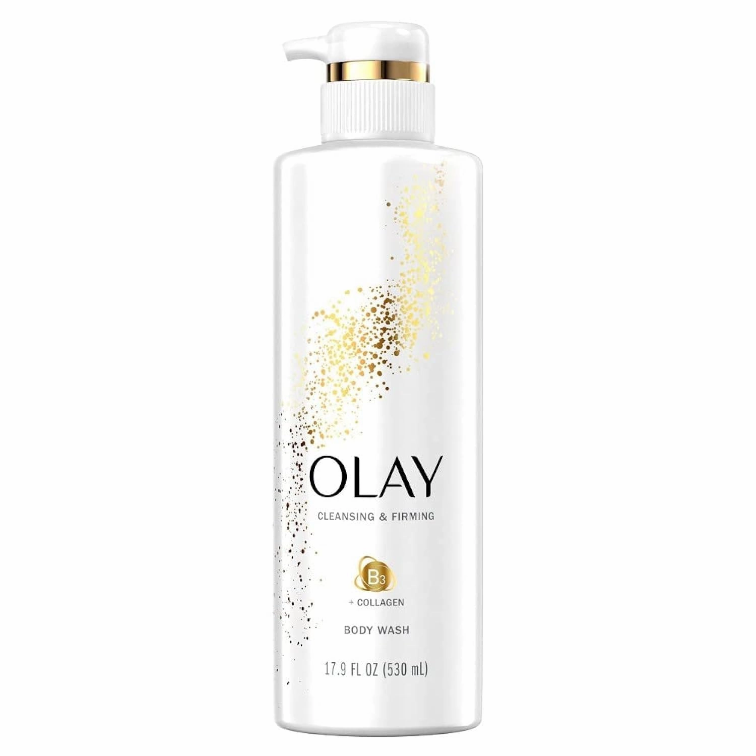 Olay, Cleansing & Firming Body Wash with Vitamin B3 & Collagen, 17.9 Fl Oz