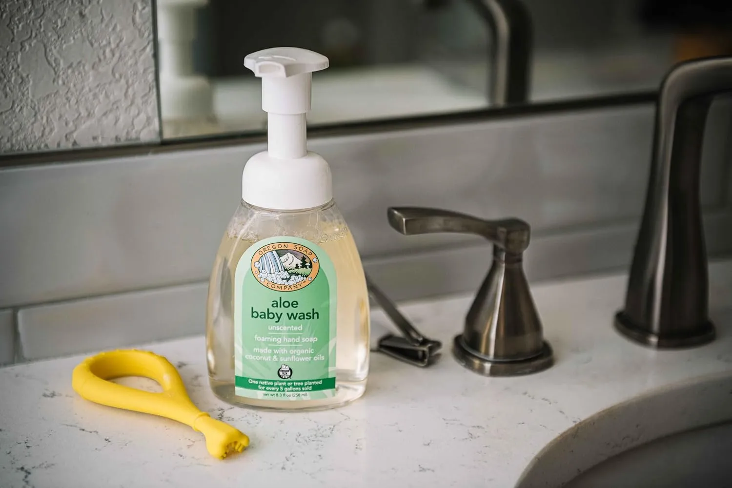 Organic Foaming Hand Soap Refill – Available in Multiple Scents, USDA Certified, Eco-Friendly (Aloe Baby Wash)
