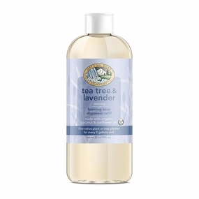 Organic Hand Soap: Soothing Tea Tree & Lavender Formula (32 Fl Oz, Tea Tree & Lavender)