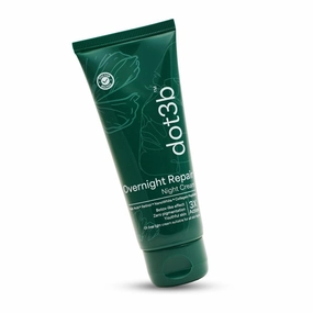 Overnight Repair Night Cream | 0.1% Retinol | Repairs Wrinkles & Fine Lines | Fades Marks & Dark Spots | Safest Form Of Retinol, NanoWhite, Kojic Acid, Collagen Peptides | All Skin Types | 50g
