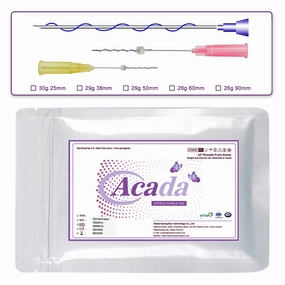 Pdo Threads for Face Lift Pdo Screw Threads 26G60mm Thread Lift Mono Screw Type hilos tensores para el rostro invisibles 20pcs