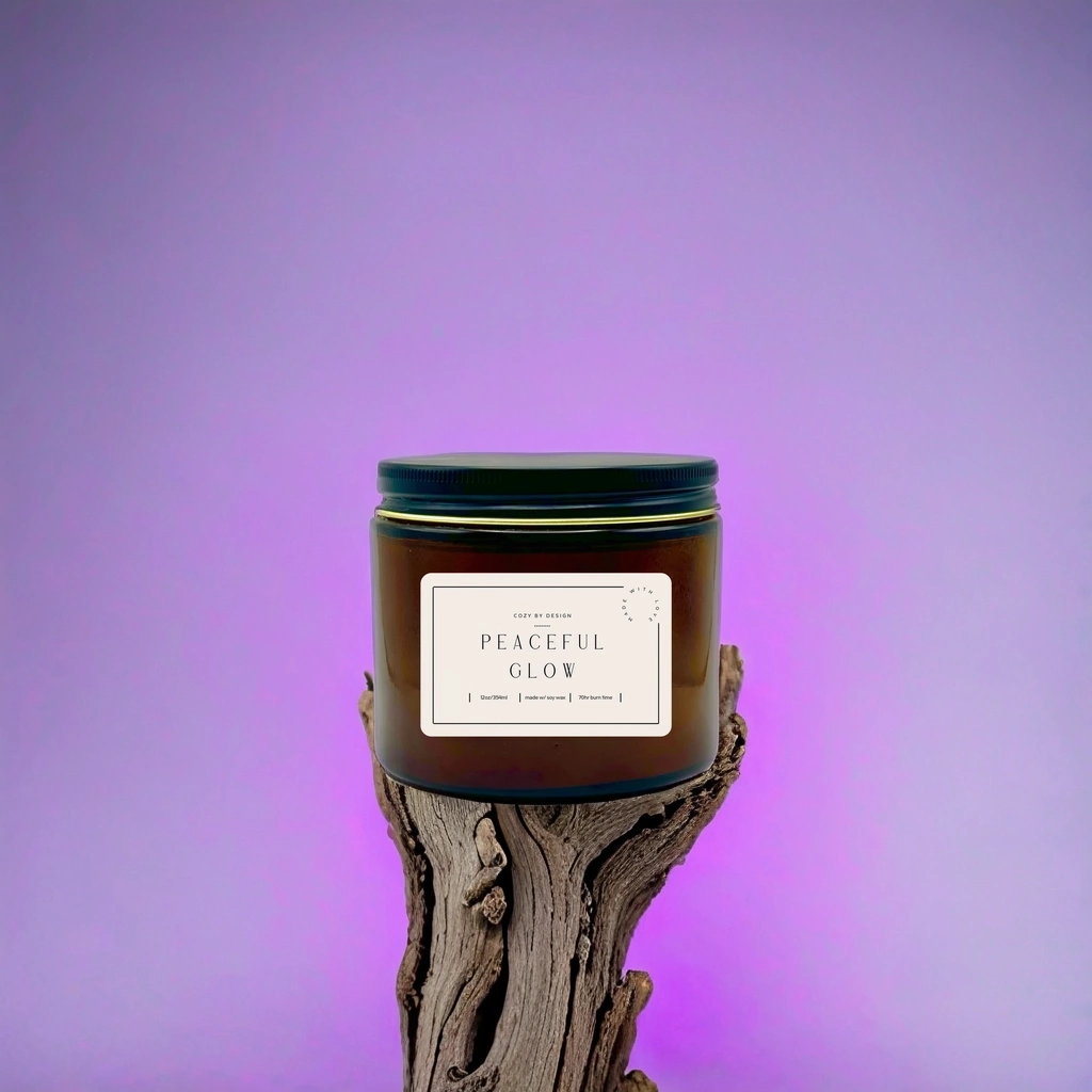 Peaceful Glow 12oz Soy Candle