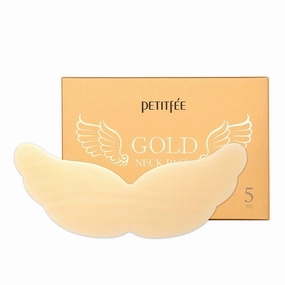 Petitfee Gold Neck pack for firming & silky smooth neck 5ea