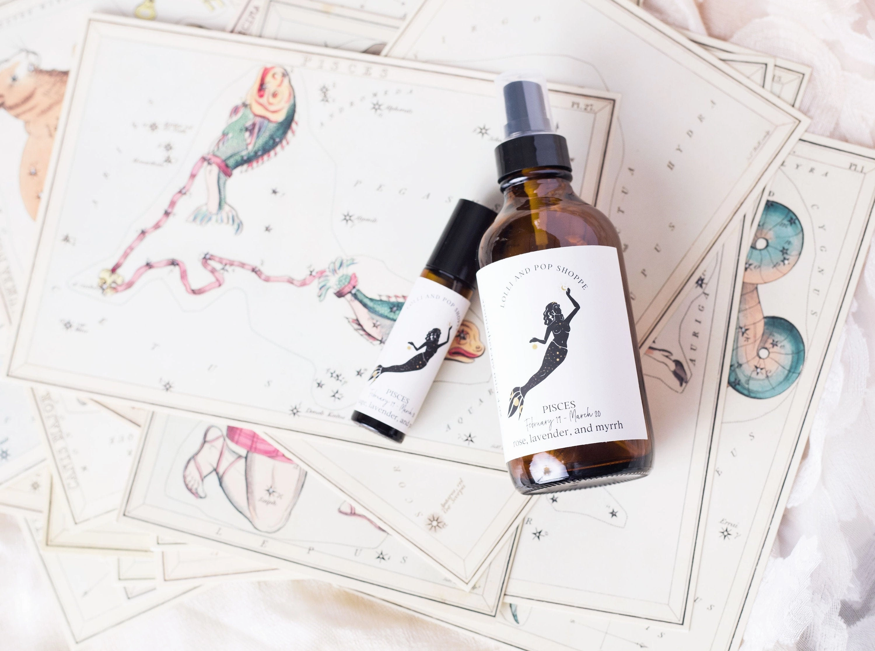 PISCES AROMATHERAPY SPRAY & ROLLER