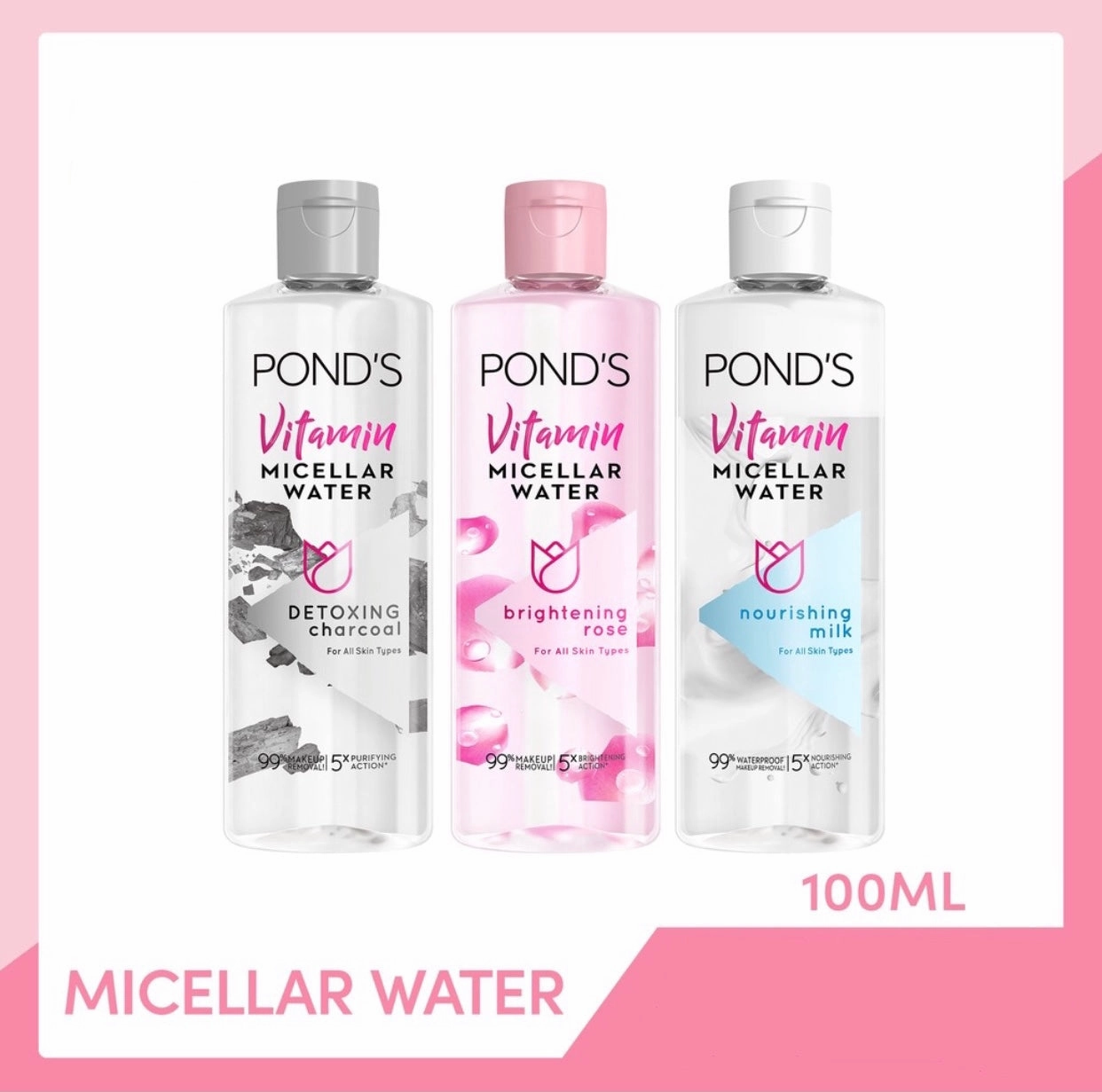 PONDS Vitamin Micellar Water 100ml