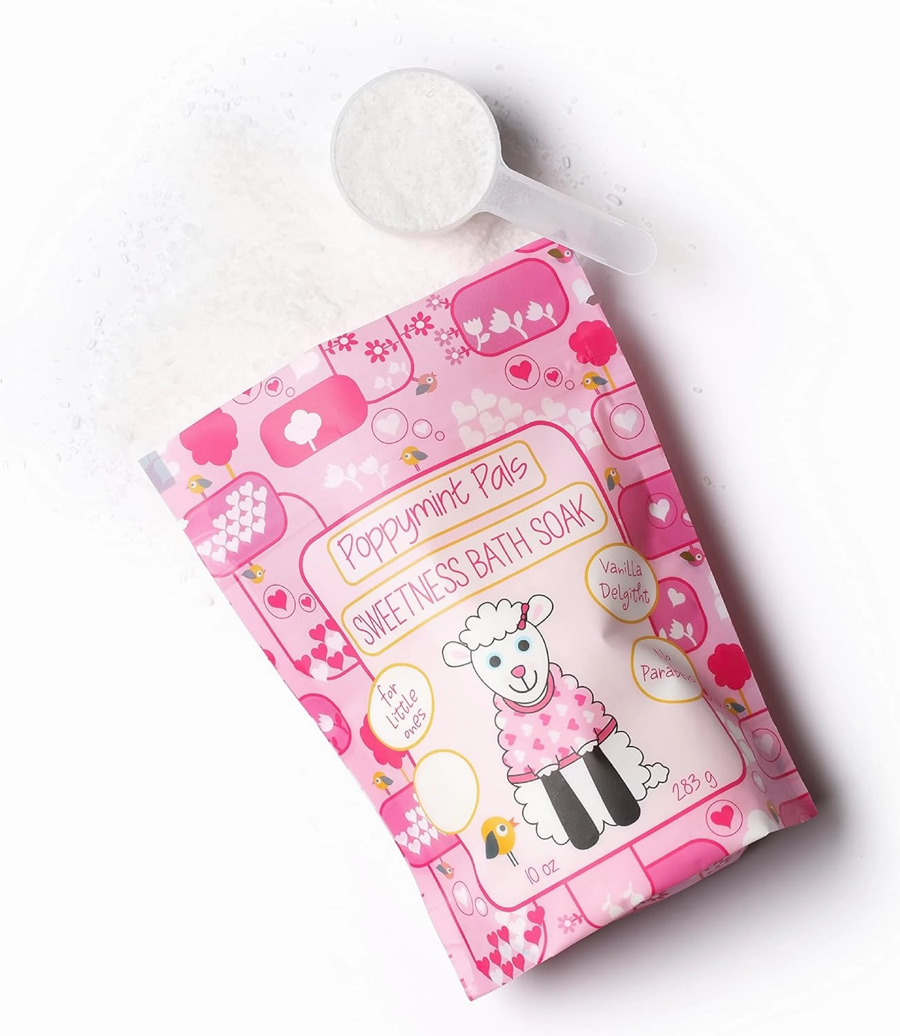 Poppymint Pals Toddler Bath Soak- Sweetness/Vanilla Delight