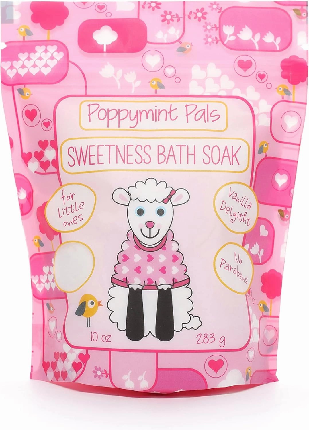 Poppymint Pals Toddler Bath Soak- Sweetness/Vanilla Delight