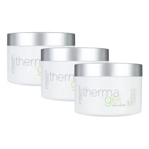 POSTQUAM (3 Pack) Professional Therma Gel 200ml - Provides Firmness And Anti-Stretch Marks