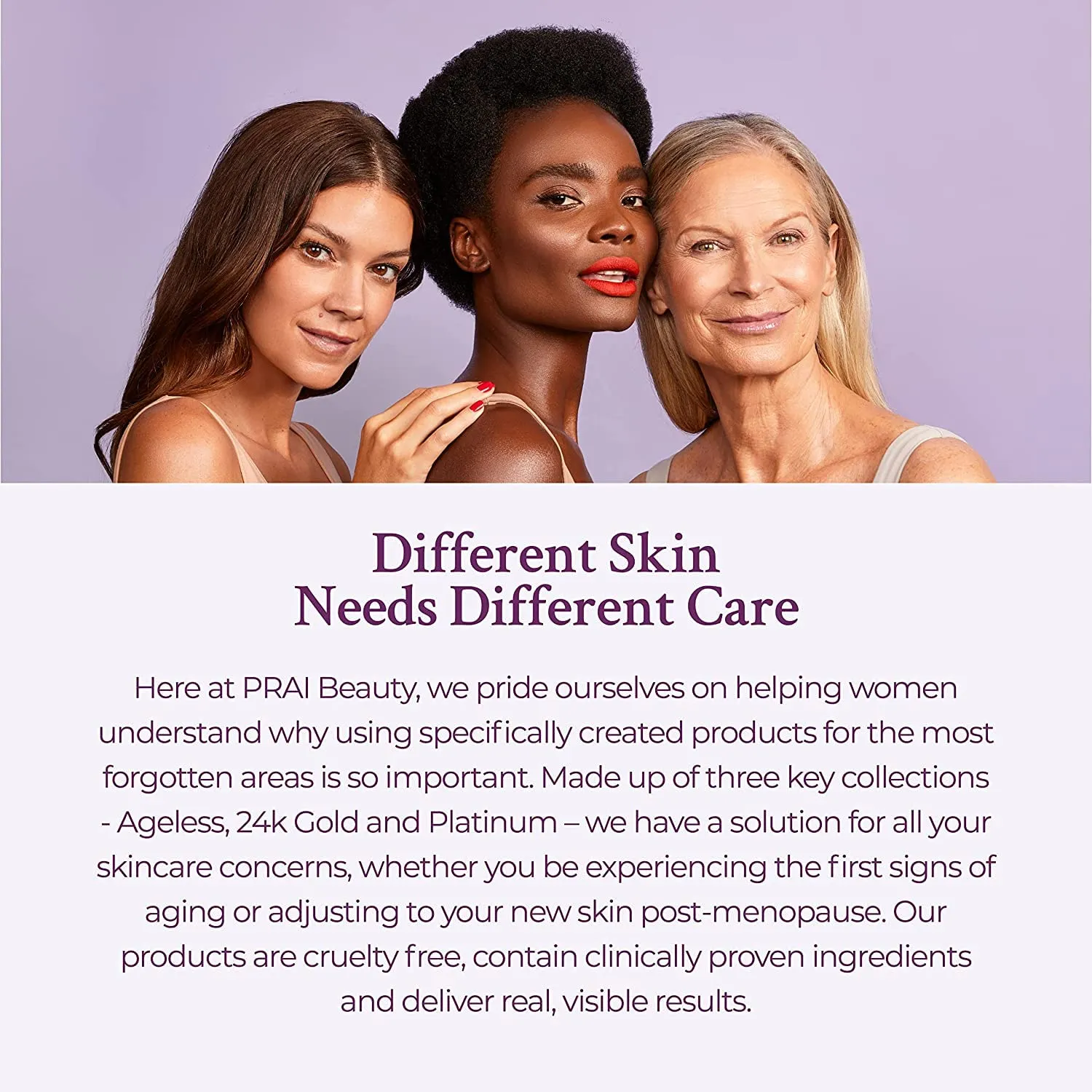 PRAI Beauty Ageless Day and Night Neck Creme Set | 1 Throat & Decolletage Day Creme and 1 Throat & Decolletage Night Creme | Skin Tightening Cream Set for Instantly Ageless Neck | 1.7 Oz Each