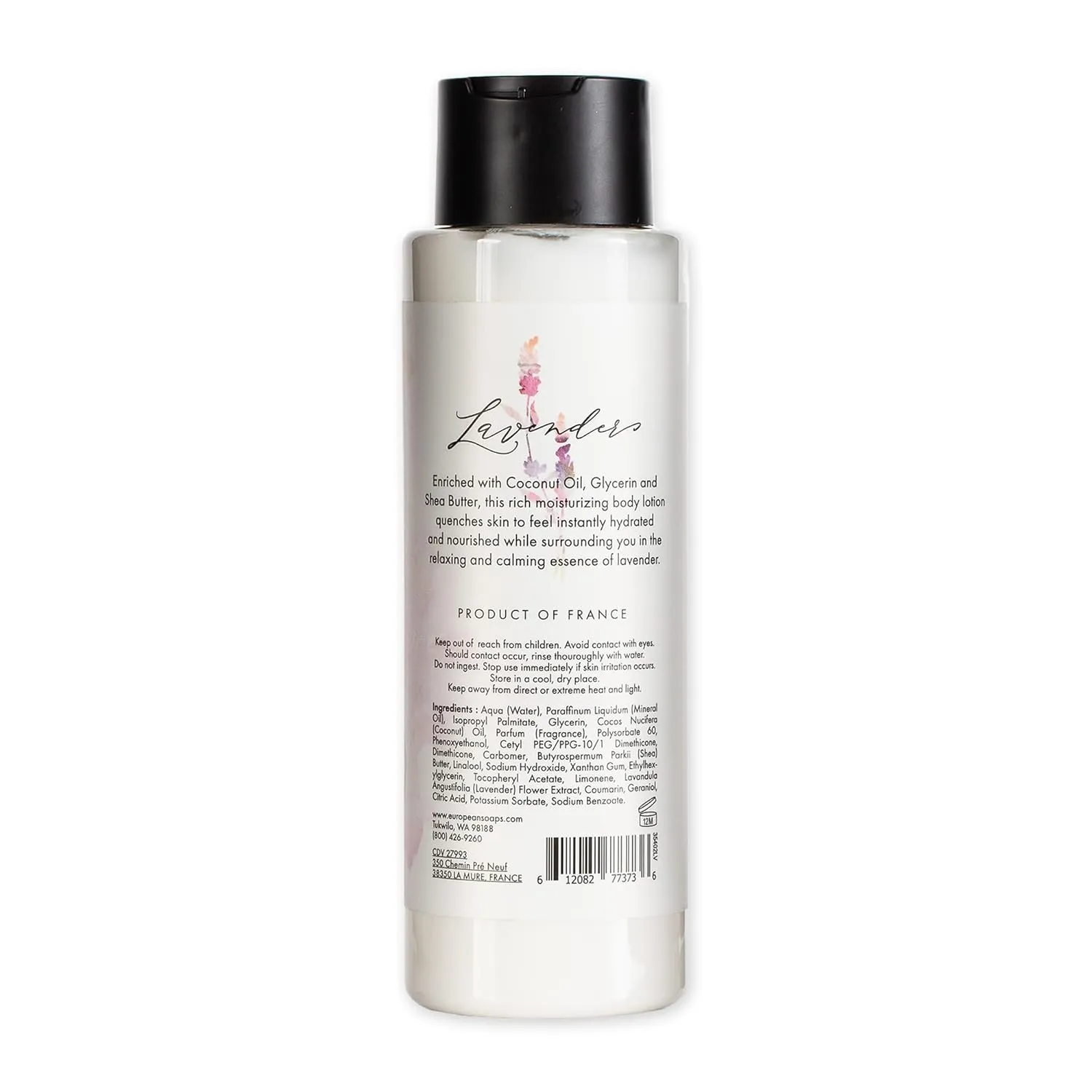 Pre de Provence Provincial Collection Lavender Oil Infused, Luxurious & Soothing, Body Lotion, 10.1 Fl Oz