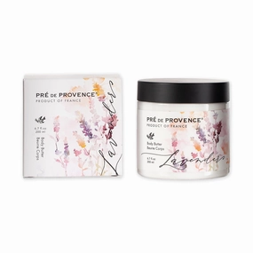 Pre de Provence Provincial Collection Lavender Oil Infused, Luxurious & Soothing, Body Butter Souffle, 6.7 Fl Oz